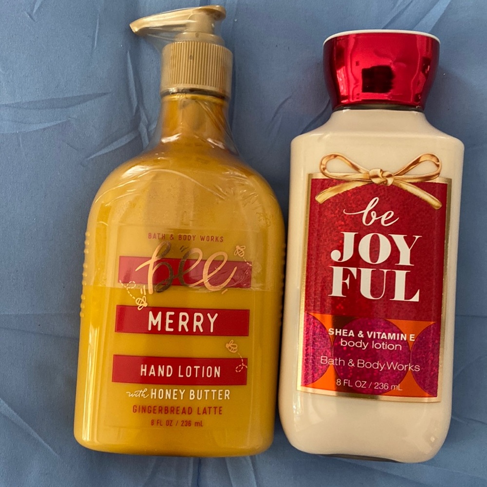 Bath and Body Works Hand and Body Lotion Set